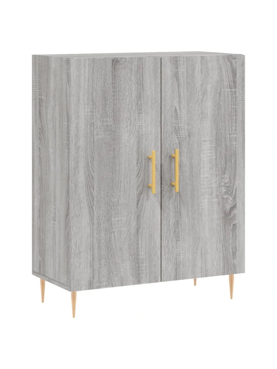 Skříň highboard šedá sonoma 69,5 x 34 x 180 cm kompozitní dřevo