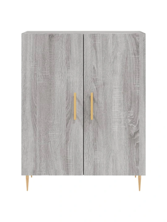 Skříň highboard šedá sonoma 69,5 x 34 x 180 cm kompozitní dřevo