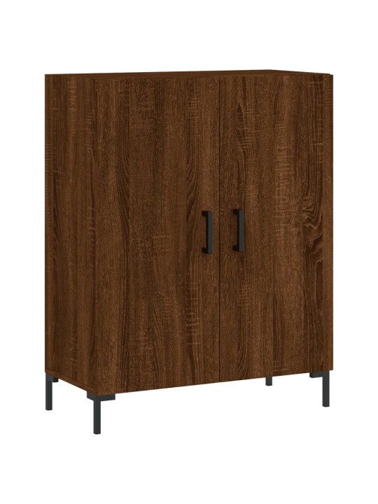 Skříň highboard hnědý dub 69,5 x 34 x 180 cm kompozitní dřevo