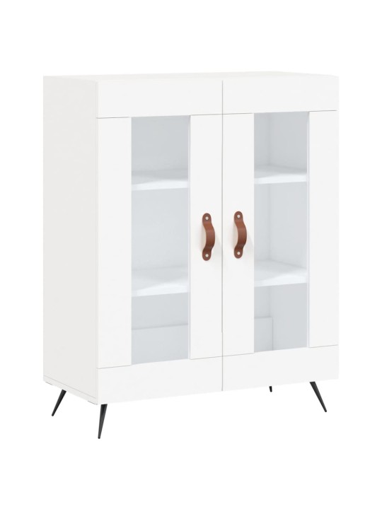 Skříň highboard bílá 69,5 x 34 x 180 cm kompozitní dřevo