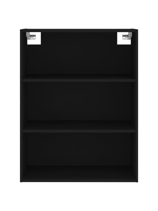 Skříň highboard černá 69,5 x 34 x 180 cm kompozitní dřevo