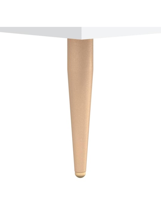 Skříň highboard bílá 69,5 x 34 x 180 cm kompozitní dřevo