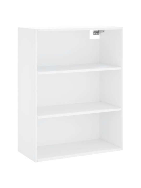 Skříň highboard bílá 69,5 x 34 x 180 cm kompozitní dřevo