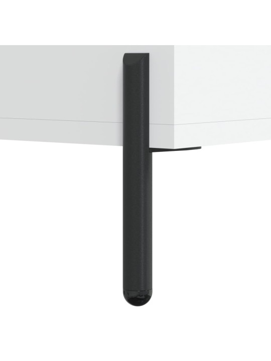 Skříň highboard bílá 69,5 x 34 x 180 cm kompozitní dřevo
