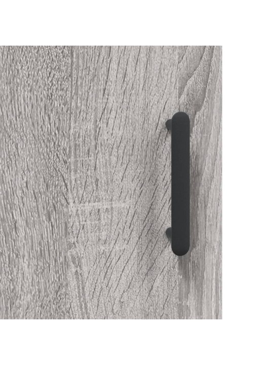 Skříň highboard šedá sonoma 69,5 x 34 x 180 cm kompozitní dřevo