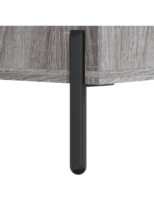 Skříň highboard šedá sonoma 69,5 x 34 x 180 cm kompozitní dřevo