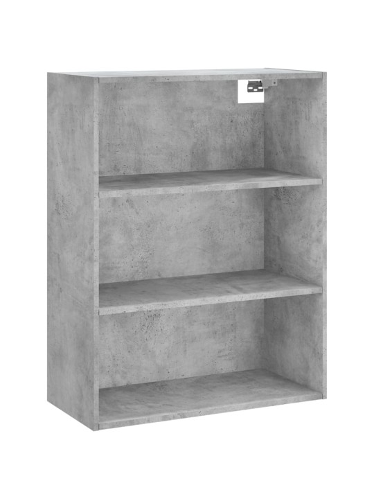 Skříň highboard betonově šedá 69,5x34x180 cm kompozitní dřevo