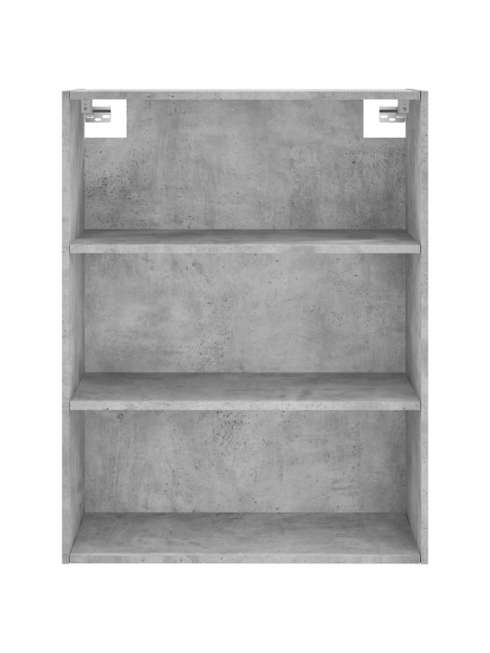 Skříň highboard betonově šedá 69,5x34x180 cm kompozitní dřevo