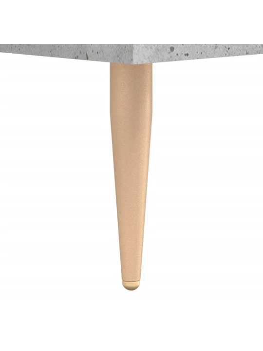 Skříň highboard betonově šedá 69,5x34x180 cm kompozitní dřevo