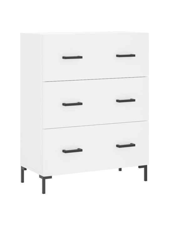 Skříň highboard bílá 69,5 x 34 x 180 cm kompozitní dřevo