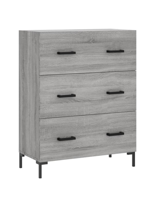 Skříň highboard šedá sonoma 69,5 x 34 x 180 cm kompozitní dřevo