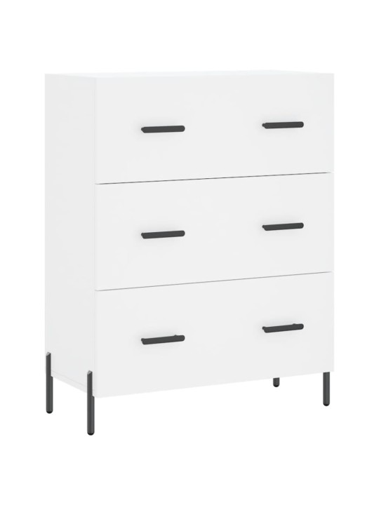 Skříň highboard bílá 69,5 x 34 x 180 cm kompozitní dřevo