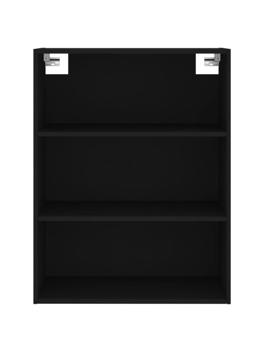 Skříň highboard černá 69,5 x 34 x 180 cm kompozitní dřevo