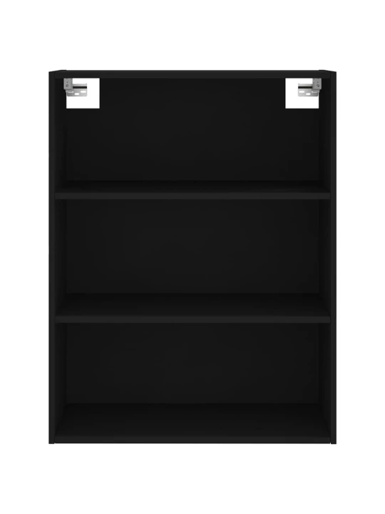 Skříň highboard černá 69,5 x 34 x 180 cm kompozitní dřevo