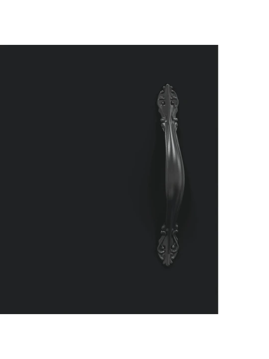 Skříň highboard černá 69,5 x 34 x 180 cm kompozitní dřevo