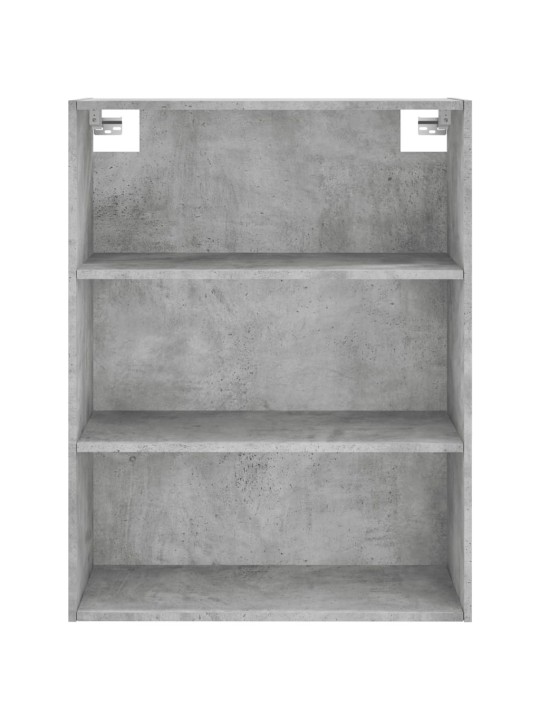 Skříň highboard betonově šedá 69,5x34x180 cm kompozitní dřevo