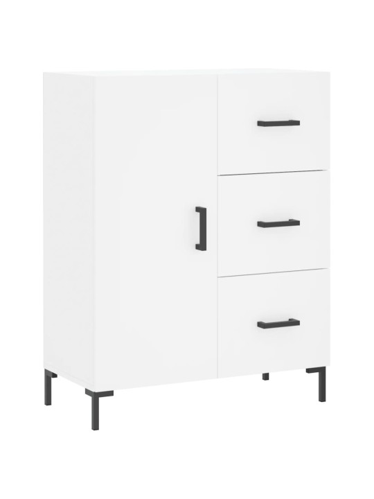 Skříň highboard bílá 69,5 x 34 x 180 cm kompozitní dřevo
