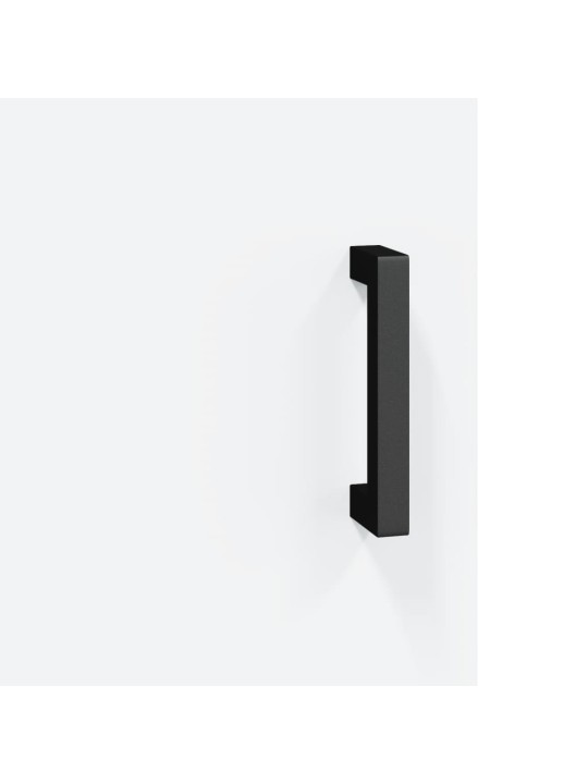 Skříň highboard bílá 69,5 x 34 x 180 cm kompozitní dřevo