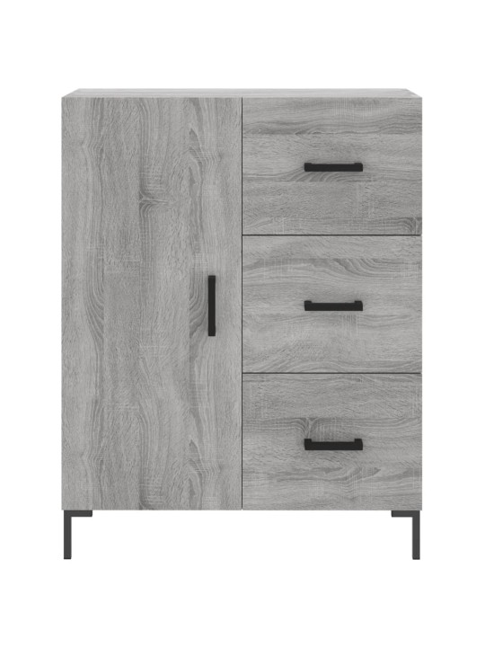 Skříň highboard šedá sonoma 69,5 x 34 x 180 cm kompozitní dřevo