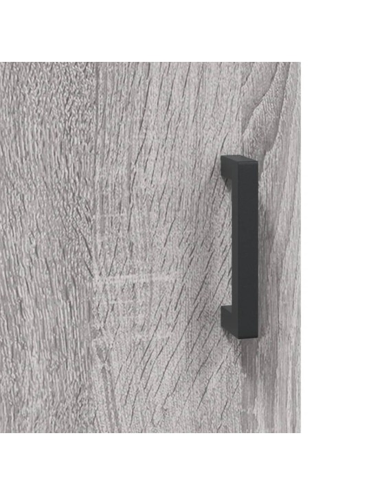 Skříň highboard šedá sonoma 69,5 x 34 x 180 cm kompozitní dřevo