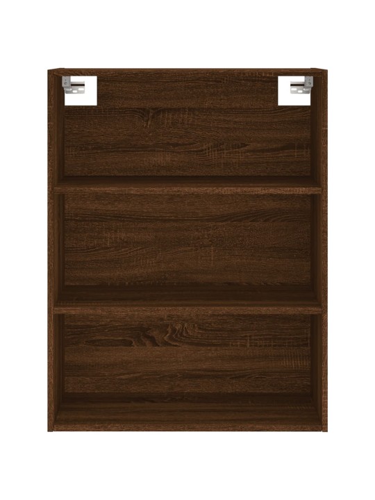 Skříň highboard hnědý dub 69,5 x 34 x 180 cm kompozitní dřevo