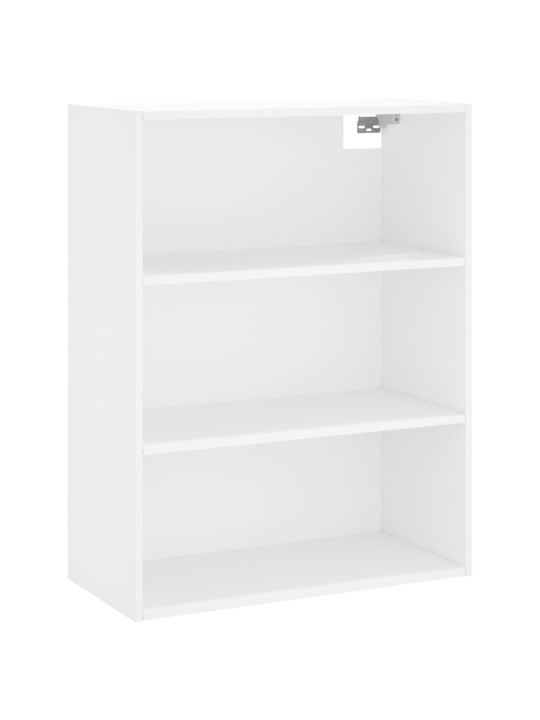 Skříň highboard bílá 69,5 x 34 x 180 cm kompozitní dřevo