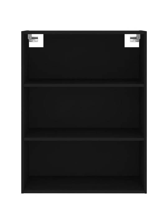 Skříň highboard černá 69,5 x 34 x 180 cm kompozitní dřevo