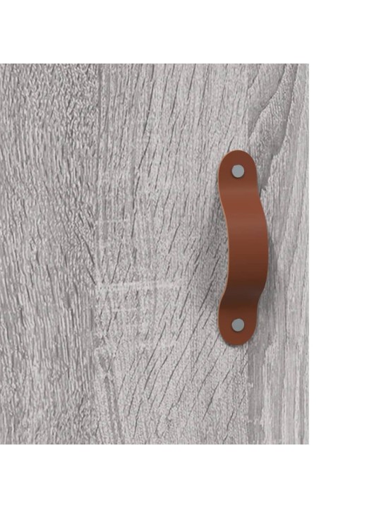 Skříň highboard šedá sonoma 69,5 x 34 x 180 cm kompozitní dřevo