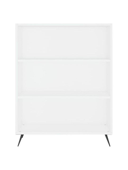 Skříň bílá 69,5 x 32,5 x 180 cm kompozitní dřevo