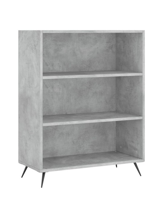 Skříň betonově šedá 69,5 x 32,5 x 180 cm kompozitní dřevo