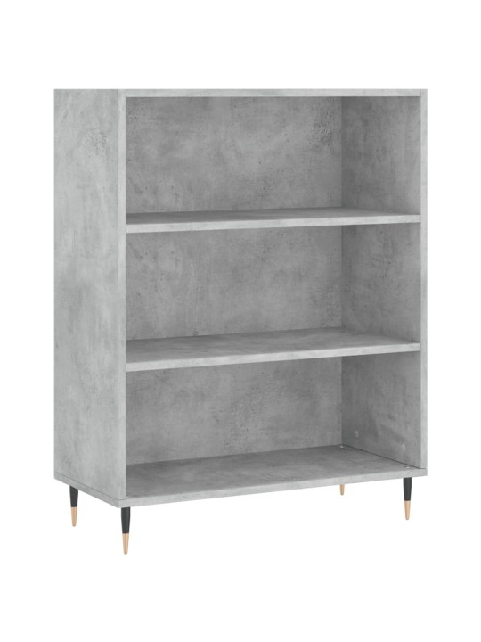 Skříň betonově šedá 69,5 x 32,5 x 180 cm kompozitní dřevo