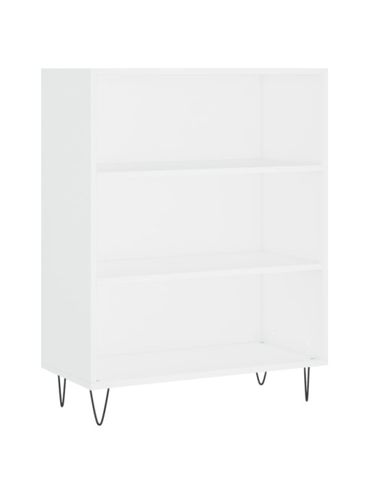Skříň bílá 69,5 x 32,5 x 180 cm kompozitní dřevo