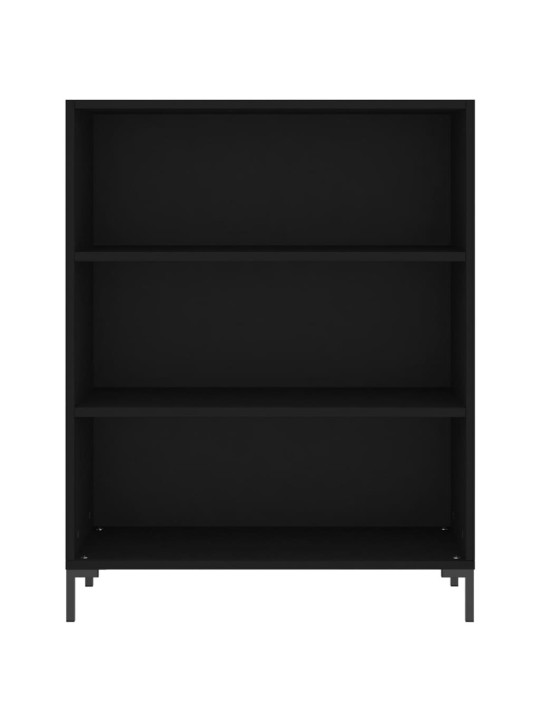 Skříň černá 69,5 x 32,5 x 180 cm kompozitní dřevo