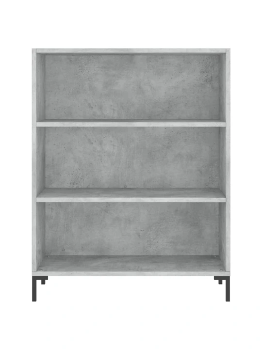 Skříň betonově šedá 69,5 x 32,5 x 180 cm kompozitní dřevo