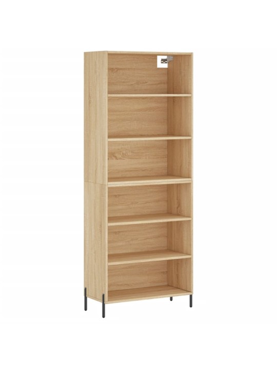 Skříň dub sonoma 69,5 x 32,5 x 180 cm kompozitní dřevo