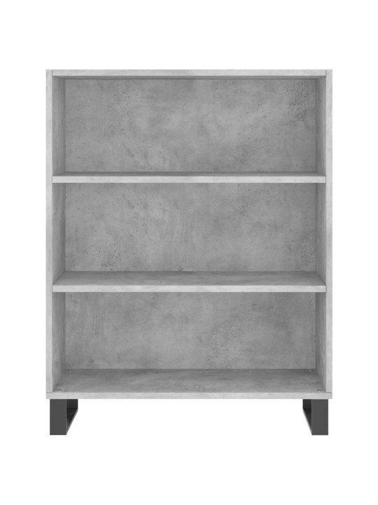 Skříň betonově šedá 69,5 x 32,5 x 180 cm kompozitní dřevo