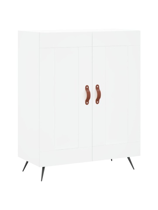 Skříň highboard bílá 69,5 x 34 x 180 cm kompozitní dřevo