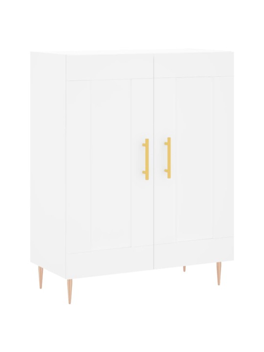 Skříň highboard bílá 69,5 x 34 x 180 cm kompozitní dřevo