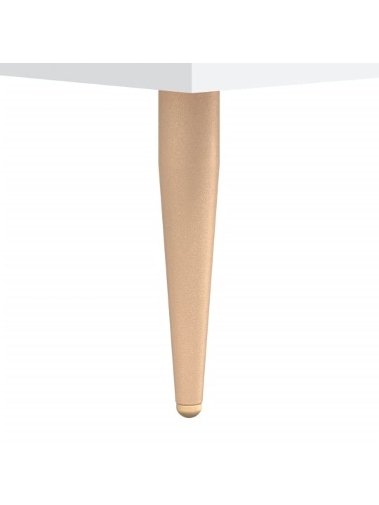 Skříň highboard bílá 69,5 x 34 x 180 cm kompozitní dřevo
