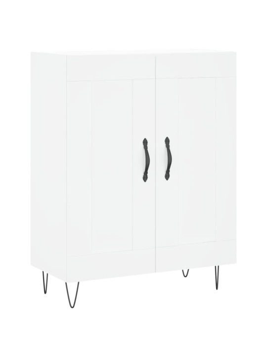 Skříň highboard bílá 69,5 x 34 x 180 cm kompozitní dřevo