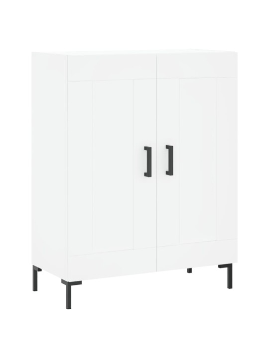 Skříň highboard bílá 69,5 x 34 x 180 cm kompozitní dřevo