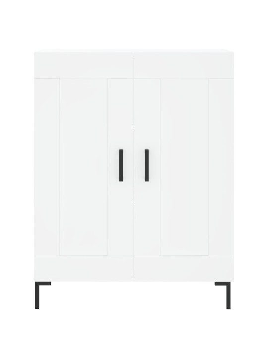 Skříň highboard bílá 69,5 x 34 x 180 cm kompozitní dřevo