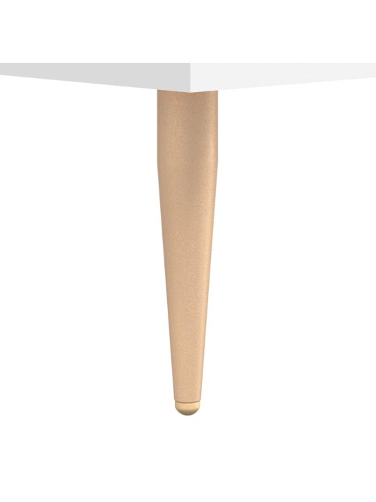 Skříň highboard bílá 69,5 x 34 x 180 cm kompozitní dřevo