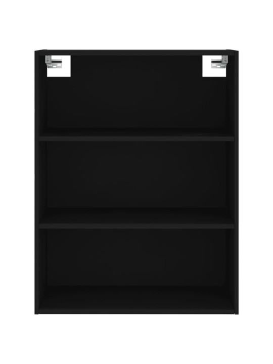 Skříň highboard černá 69,5 x 34 x 180 cm kompozitní dřevo