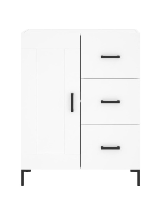 Skříň highboard bílá 69,5 x 34 x 180 cm kompozitní dřevo