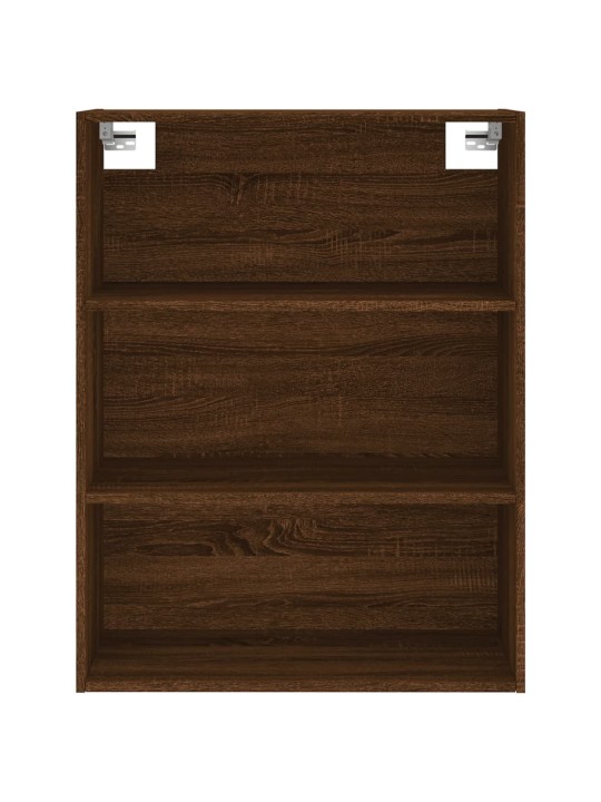 Skříň highboard hnědý dub 69,5 x 34 x 180 cm kompozitní dřevo