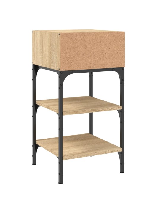 Noční stolky 2 ks dub sonoma 35 x 34,5 x 70 cm kompozitní dřevo