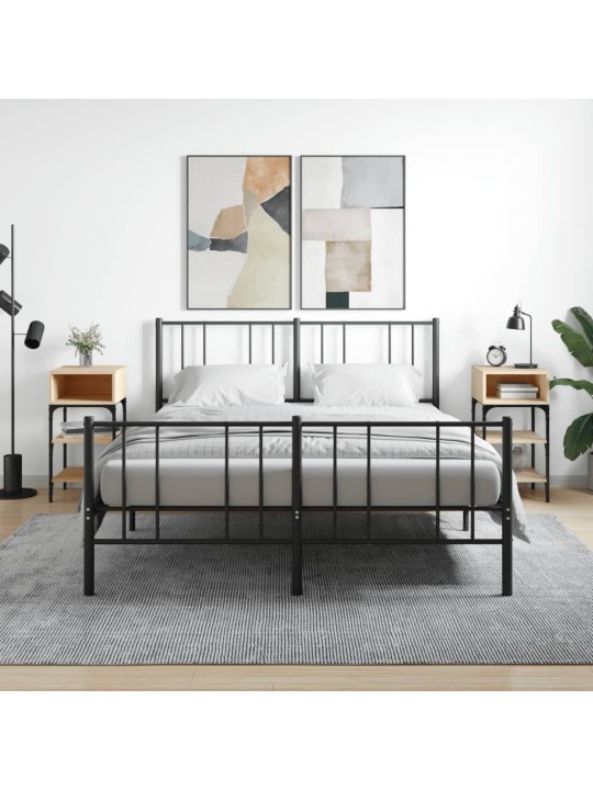 Noční stolky 2 ks dub sonoma 35 x 34,5 x 70 cm kompozitní dřevo