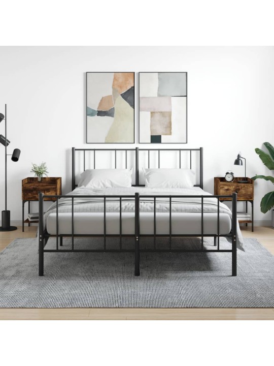 Noční stolky 2 ks kouřový dub 40,5x31x60 cm kompozitní dřevo