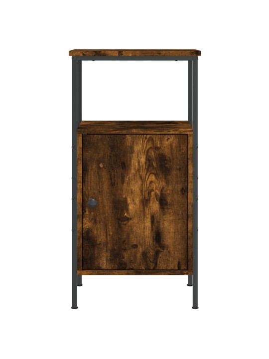 Noční stolky 2 ks kouřový dub 41 x 31 x 80 cm kompozitní dřevo
